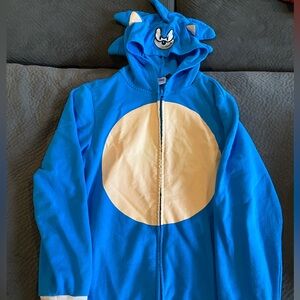 Sonic Zip up hoodie. Youth XL